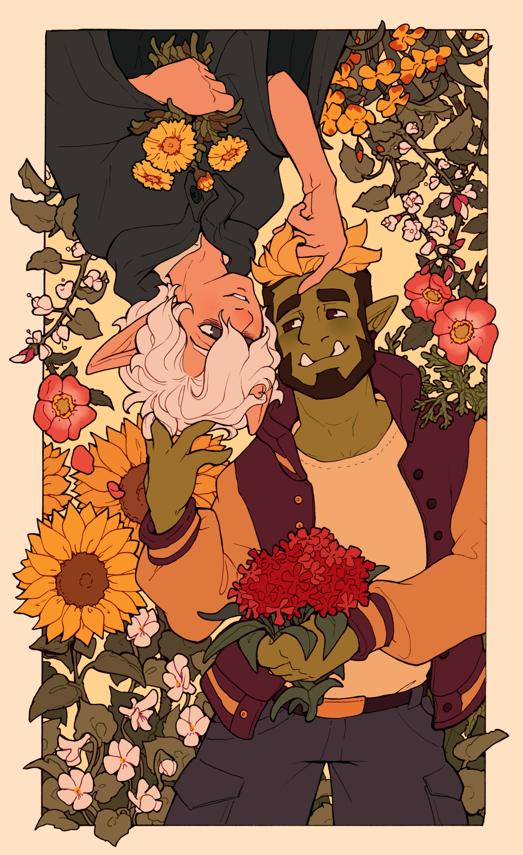 Flower duet - original work