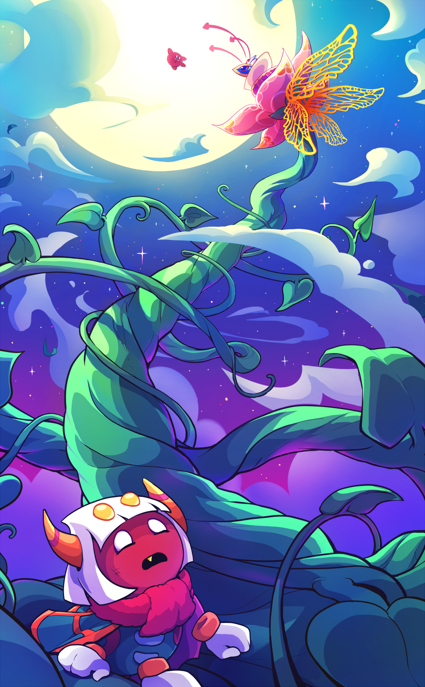 Moonstruck Blossom - Kirby fan art